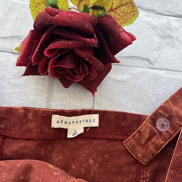 Aeropostal buttoned front  corduroy overall dress size small - Picture 10 of 16